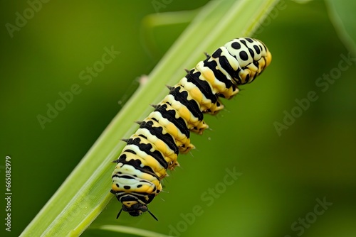 Caterpillar dovetail butterfly. © Anowar