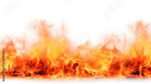 fire isolated on white background, flame element isolated, fire on white background, flame element photo