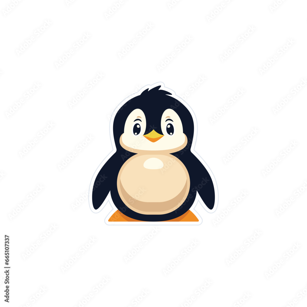 Cute Penguin Illustration Cute Penguin Illustration