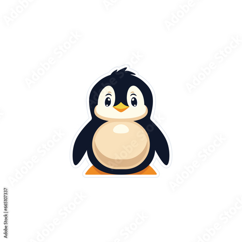 Cute Penguin Illustration