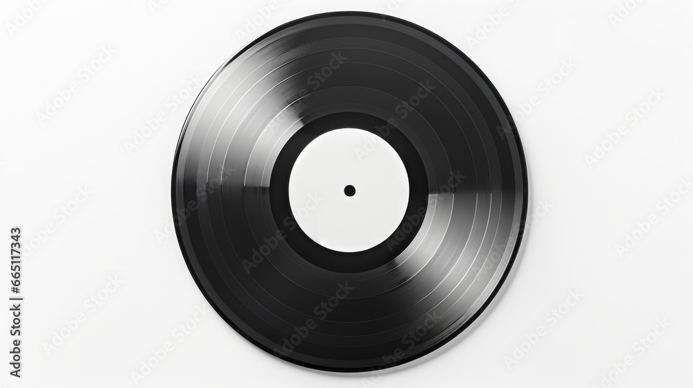 vinyl music record.