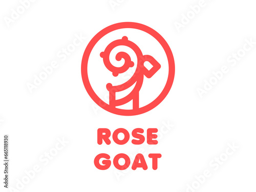 rose goat  logo