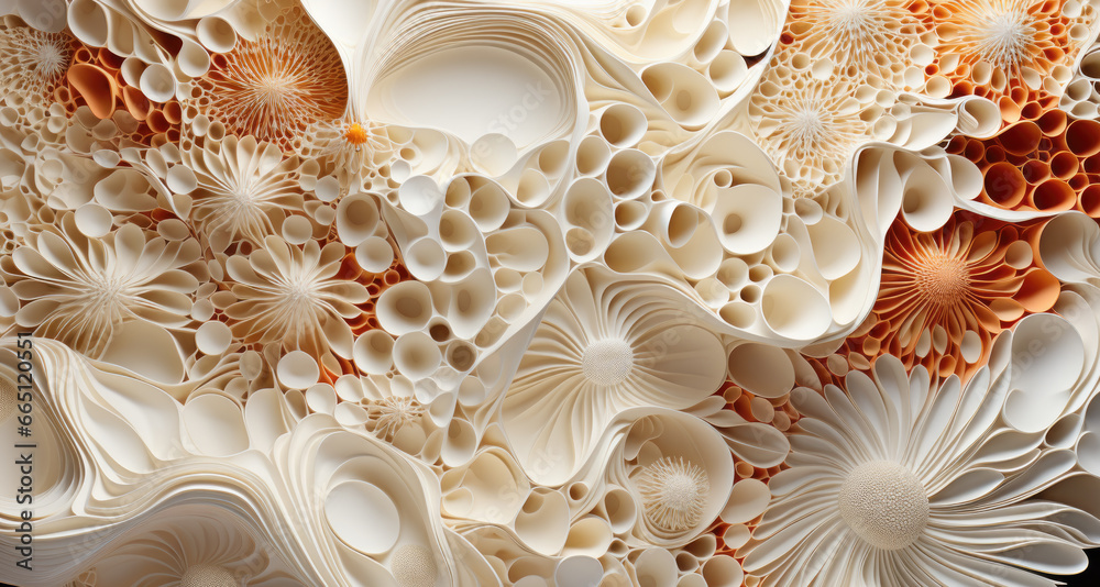 Absract background from fractal organic structure Absract background from fractal organic structure