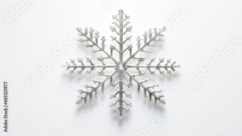 one beautiful snowflake.