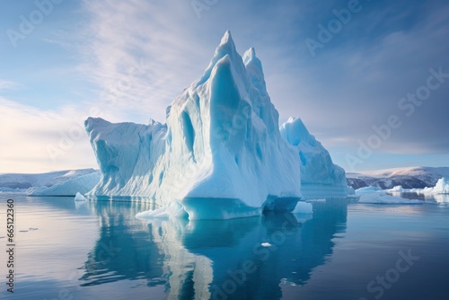 Iceberg in Greenland. photo