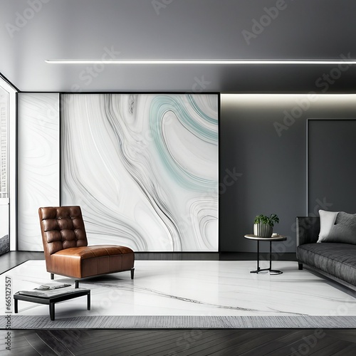 panoramic white background from marble stone texture for design