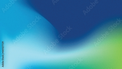 Mesmerizing Blue and Green Gradient, Grainy Blue and Green Gradient