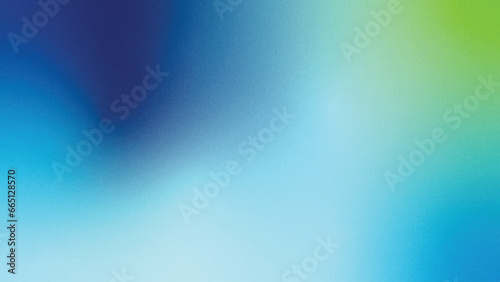 Mesmerizing Blue and Green Gradient, Grainy Blue and Green Gradient