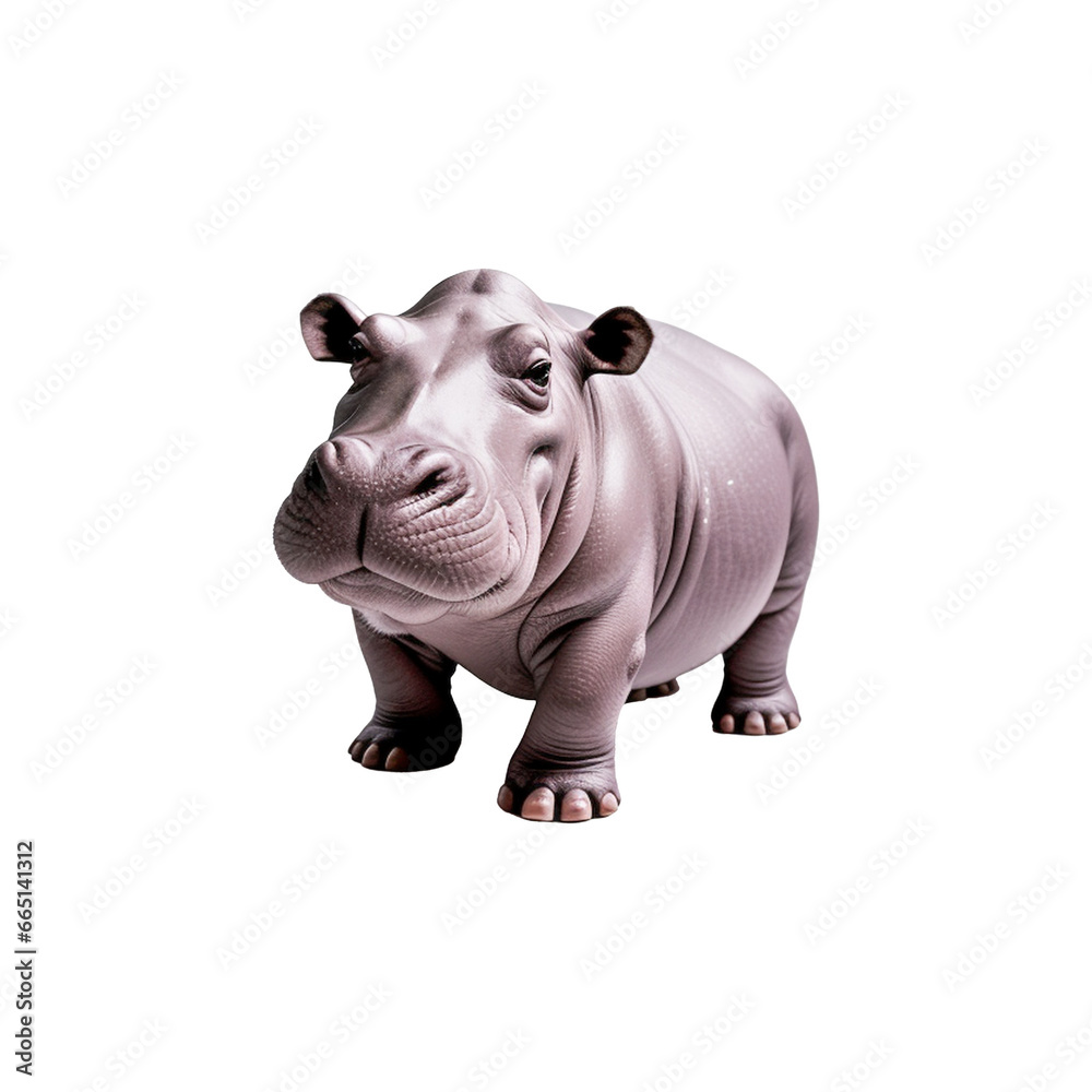 hippopotamus isolated on white background hippopotamus isolated on white background