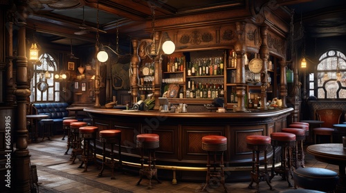 Vintage bar