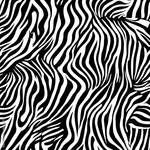 Illustration zebra texture  zebra skin  animal pattern.