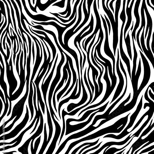 Illustration zebra texture, zebra skin, animal pattern.