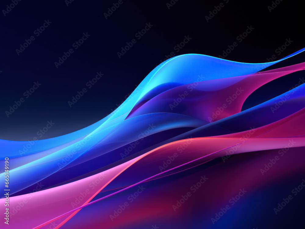 Obraz premium Abstract colored line backgrounds