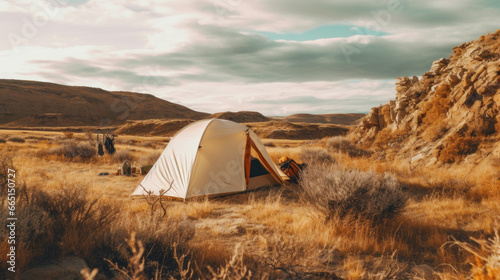 In the Heart of Nature   Windy Solo Camp Portrait captured with sigma 35mm