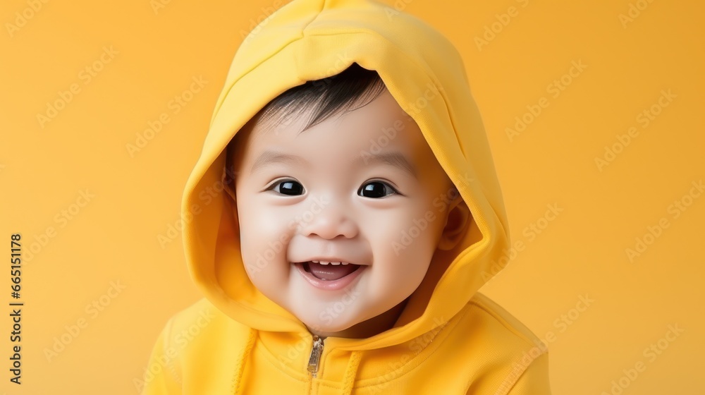 Happy asian baby Happy asian baby