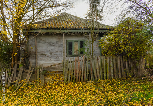 abandoned country house in Romania
