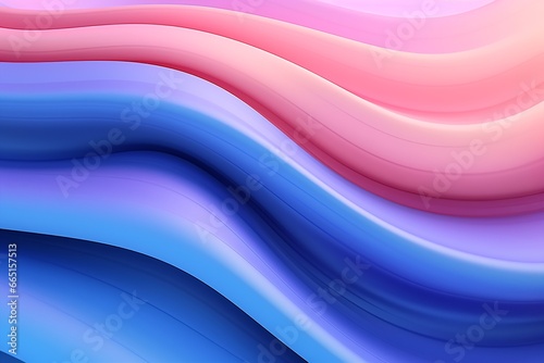 Flowing waves of soft blue and pink gradient colors blending seamlessly