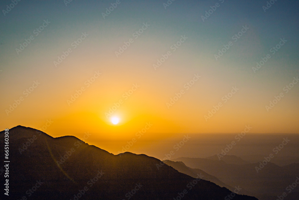 Wugong Mountain, Pingxiang City, Jiangxi Province - sea of clouds and mountain scenery at sunset Wugong Mountain, Pingxiang City, Jiangxi Province - sea of clouds and mountain scenery at sunset