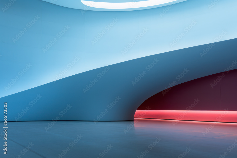 Futuristic architecture background
