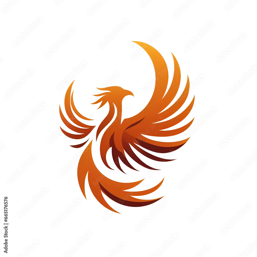 Phoenix logo isolated on transparent background Phoenix logo isolated on transparent background