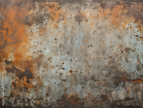 Peeling paint tin background