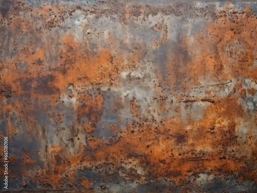 Peeling paint tin background © kalafoto