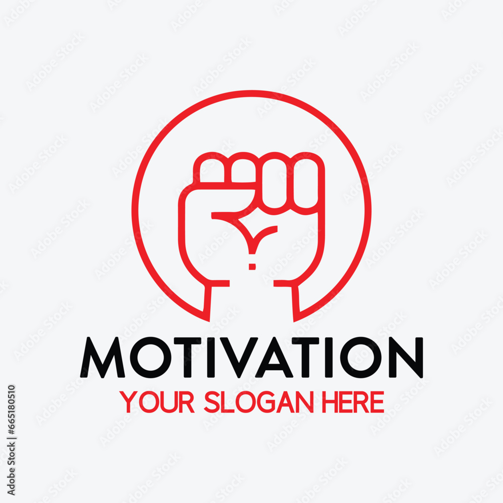 motivation logo design vector motivation logo design vector