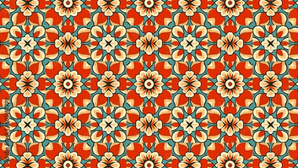 kaleidoscope mandala abstract background of trippy art psychedelic trance to open third eye with visuals energy chakra futuristic audiovisual vj seamless loop
