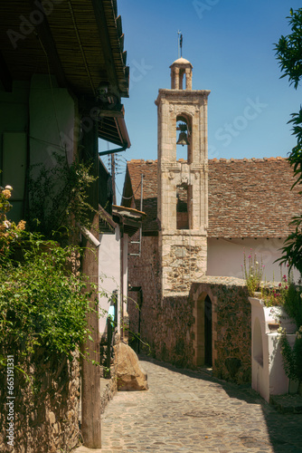 Cyprus old architecture in the forest