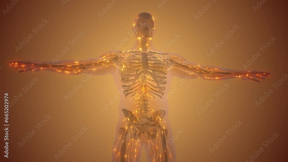 The lymphatic system or lymphoid system