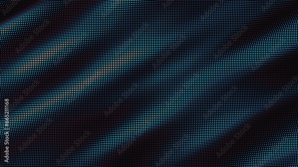 waves of colorful points. Digital data splash of point array. Futuristic smooth glitch UI element waves of colorful points. Digital data splash of point array. Futuristic smooth glitch UI element