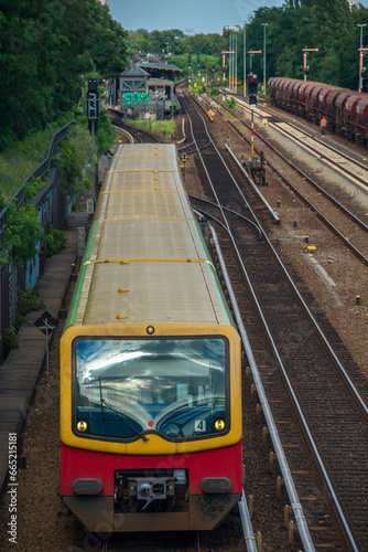 S-Bahn train, Berlin, Germany