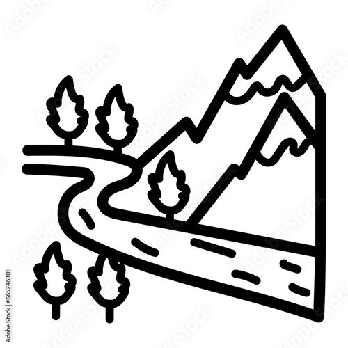 mountain icon