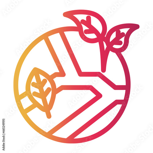eco tourism icon