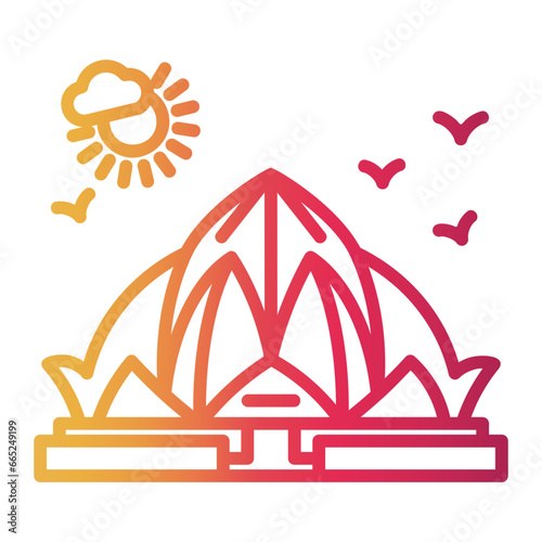 lotus temple icon