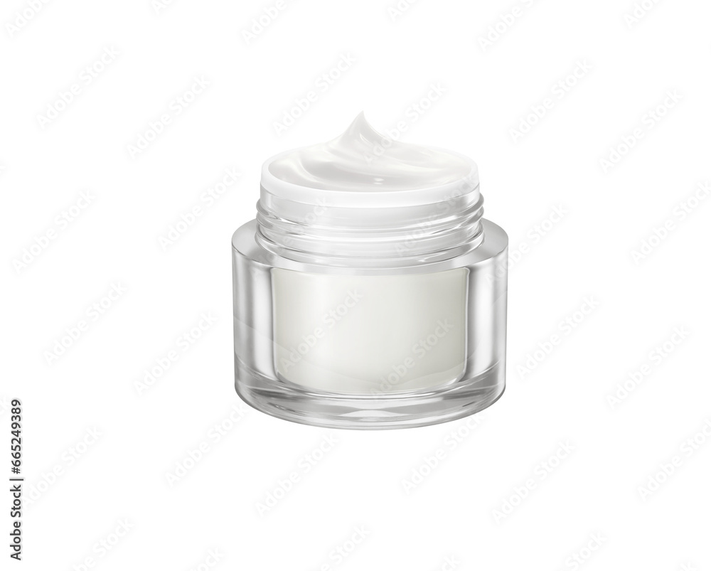 Cream jar packaging mockup PNG transparent Cream jar packaging mockup PNG transparent