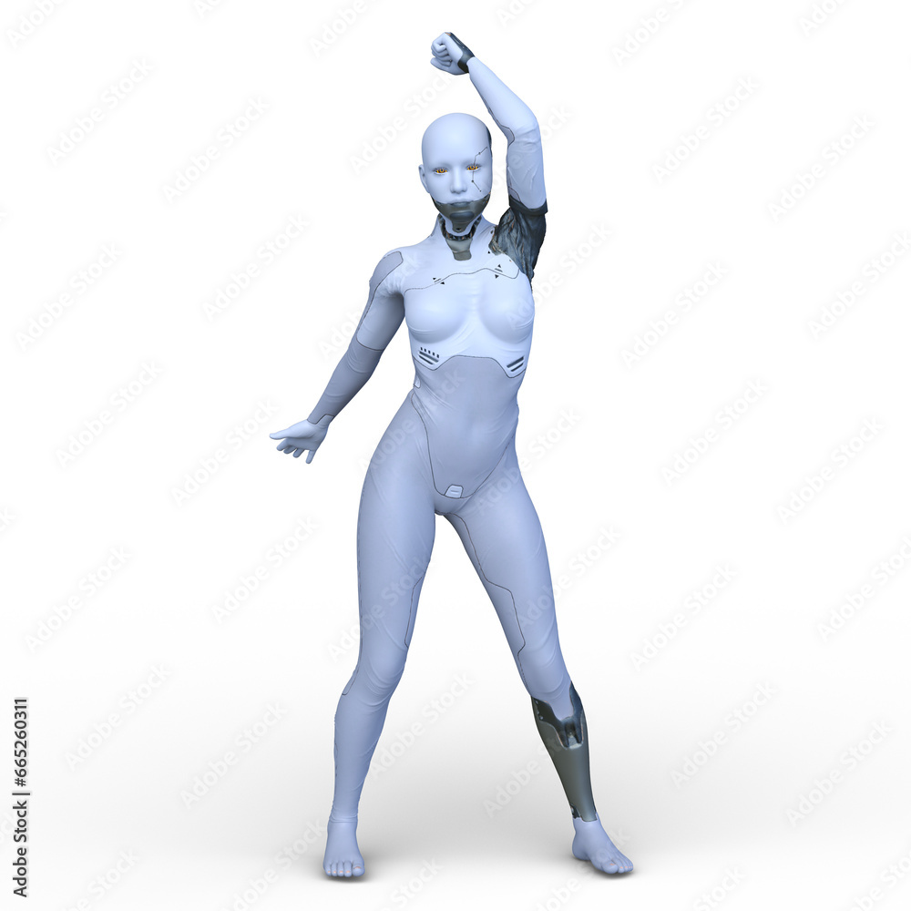 女性サイボーグ 女性サイボーグ