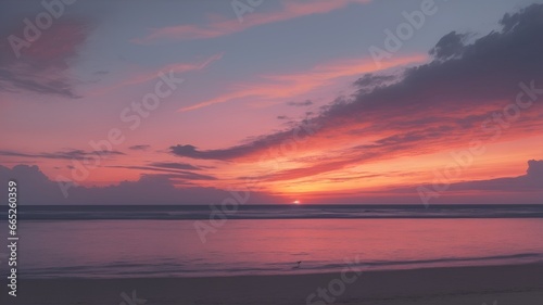 sunset at the beach © Allumy