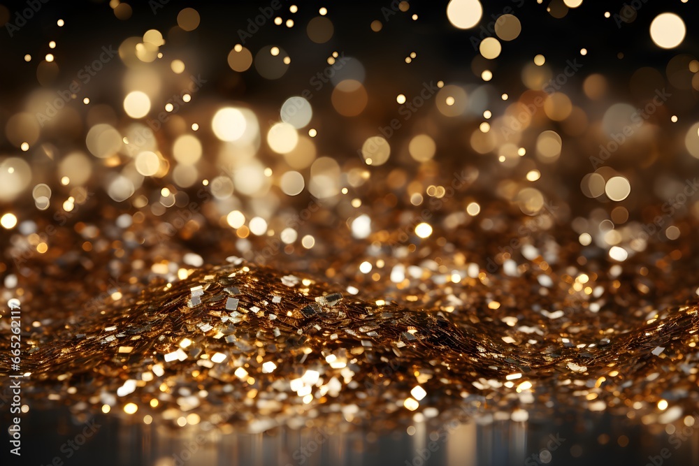 Golden Glitter Texture Shimmering Luxury Wallpaper Golden Glitter Texture Shimmering Luxury Wallpaper
