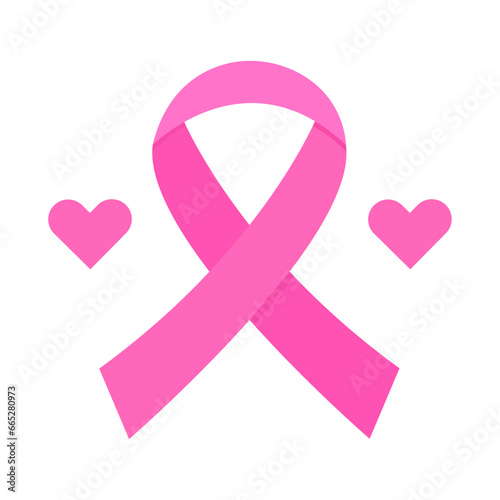 Vector breast cancer awareness month concept