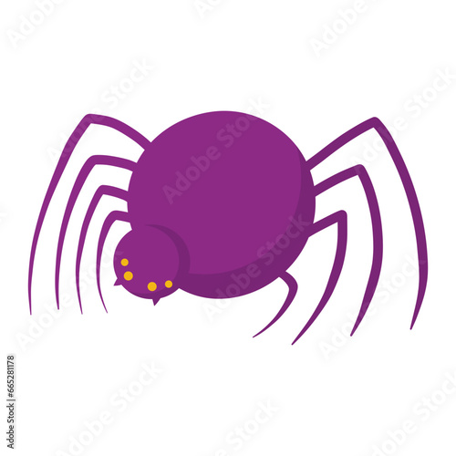 spider halloween illustration