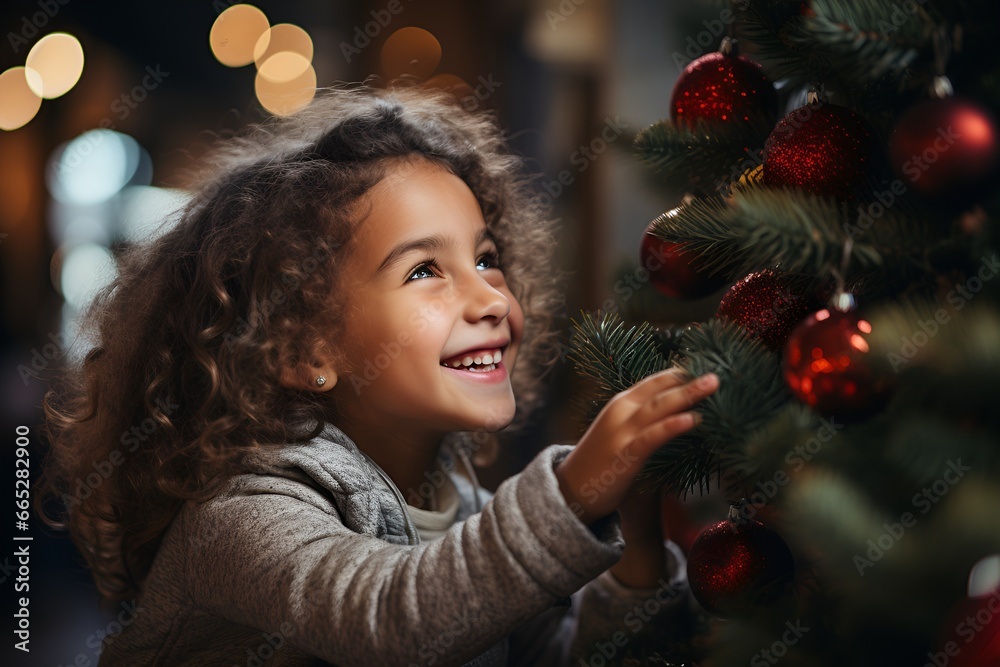 Little child Celebrating christmas Little child Celebrating christmas