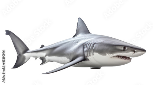 Shark,ocean creature,whole shark isolated on transparent background,transparency  © SaraY Studio 