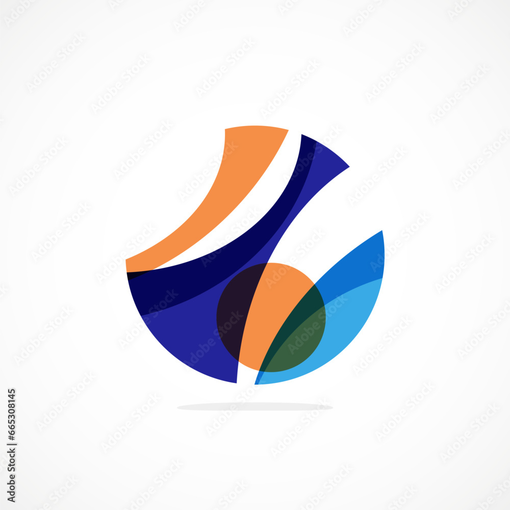 Abstract circle logo, dynamic aesthetic. Simplicity suggests connectivity, fluidity, and energy, making it a versatile choice for brands seeking a modern, visually engaging identity Abstract circle logo, dynamic aesthetic. Simplicity suggests connectivity, fluidity, and energy, making it a versatile choice for brands seeking a modern, visually engaging identity