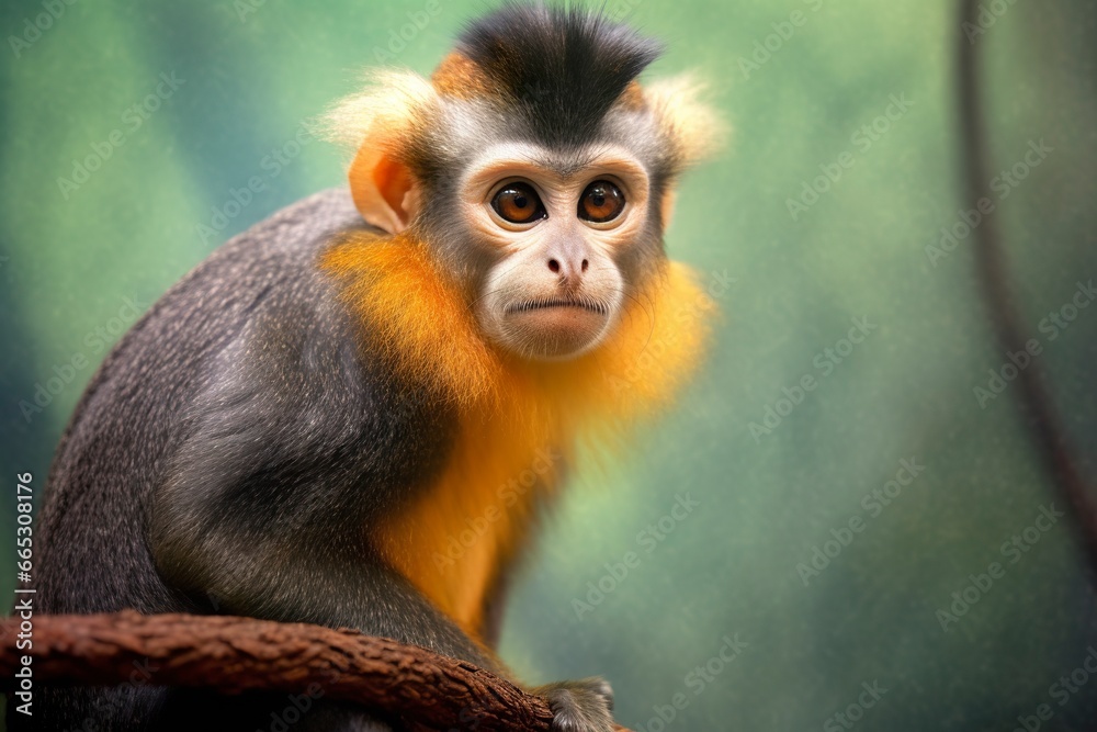 Obraz premium Wolfs Mona Monkey.