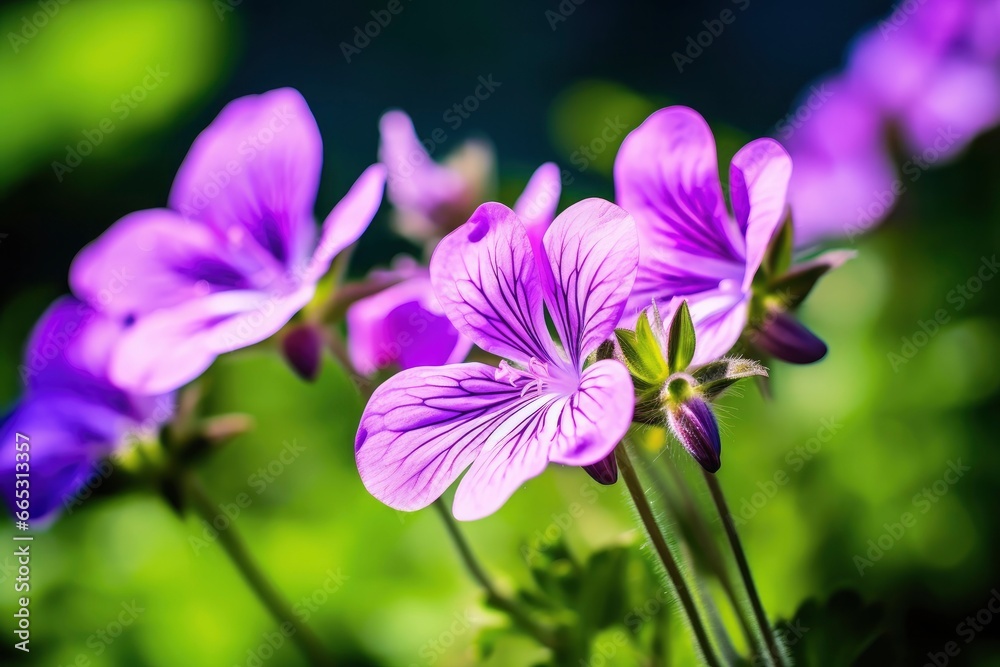 Geranium wilfordii flower. Geranium wilfordii flower.