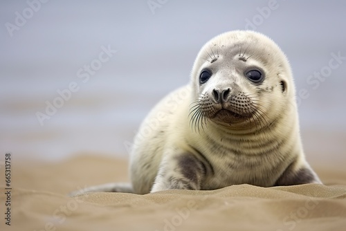 Harbor seal cub. © MdAbdul