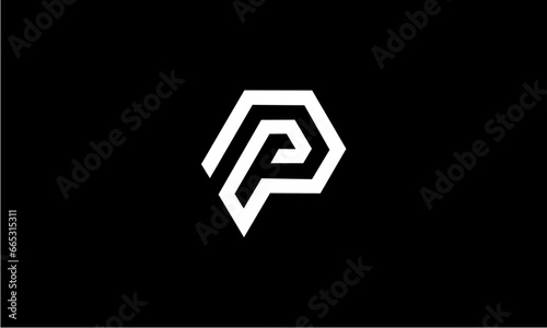 P logo vector