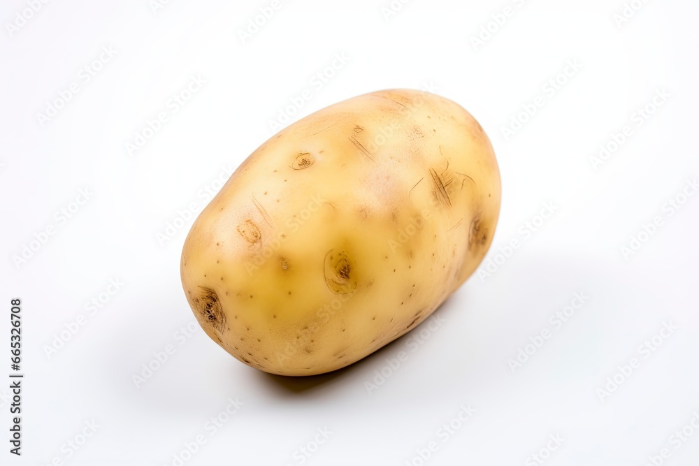 Potato isolated on white background. Potato isolated on white background.