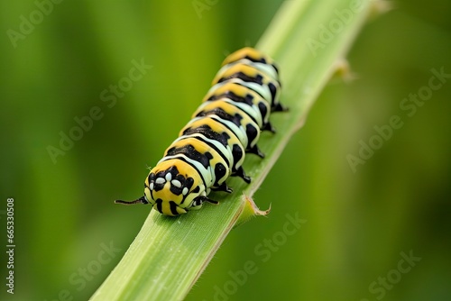 Caterpillar dovetail butterfly. © Dibos